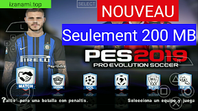 [200MB] Télécharger PES 2019 PPSSPP Version Android Meilleur graphique Nouvelle mise à jour des transferts