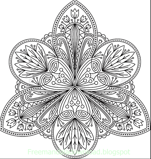 floral background design free malvorlagen  free mandala