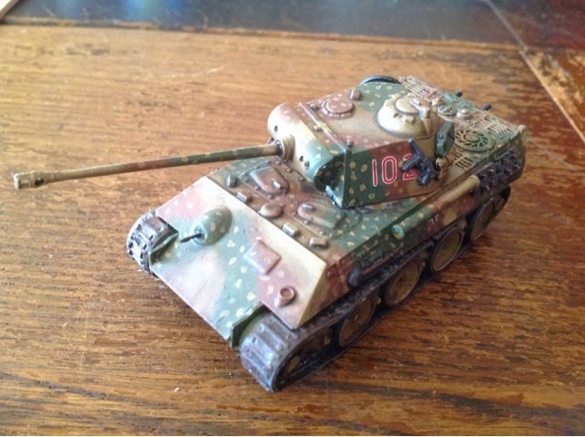 A Question Of Scale: A Wargaming Work In Progress: Airfix 1/76 Panther