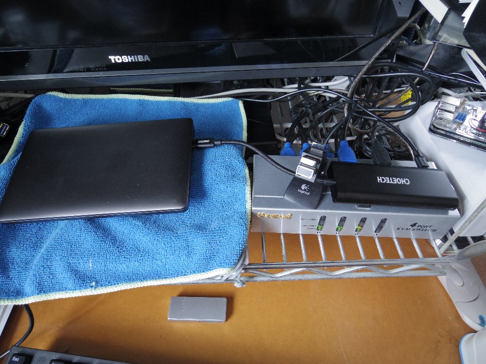 デジタルグッズとバイクの日々 Gpd Pocket 2 Choetech Usb Cハブ4k Hdmi Sdカードリーダーその後