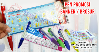Jual Pen Promosi Banner / Brosur murah di tangerang