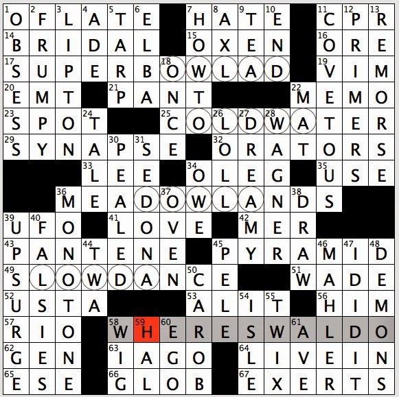 Gypsy Love Composer Crossword Clue
