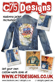 madonna graffiti jacket
