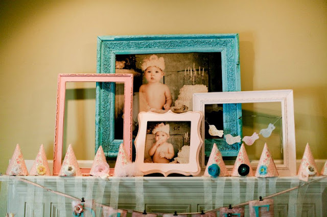 Kara s Party Ideas Vintage  Tree   Birdie  1st Birthday Party  - 1