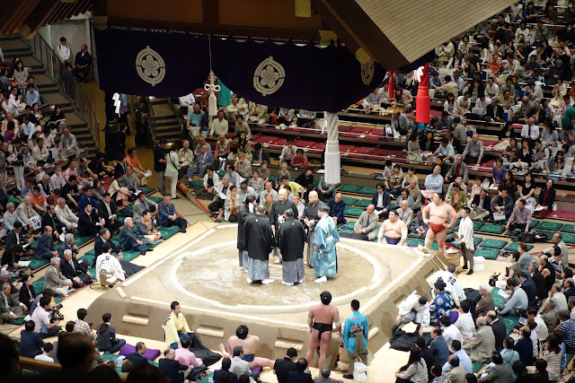 Sumo wrestling judges