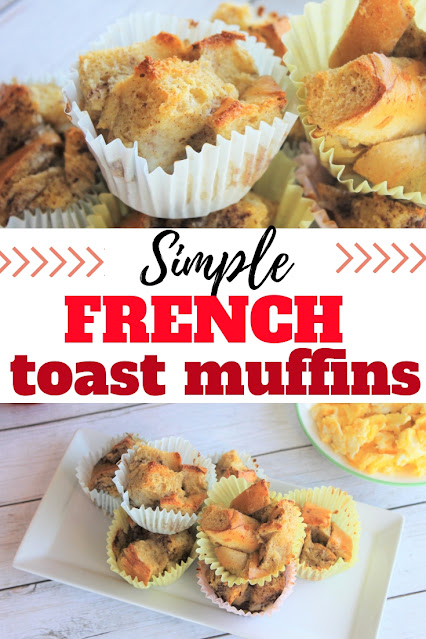 Make your own delicious French toast muffins with this simple recipe.