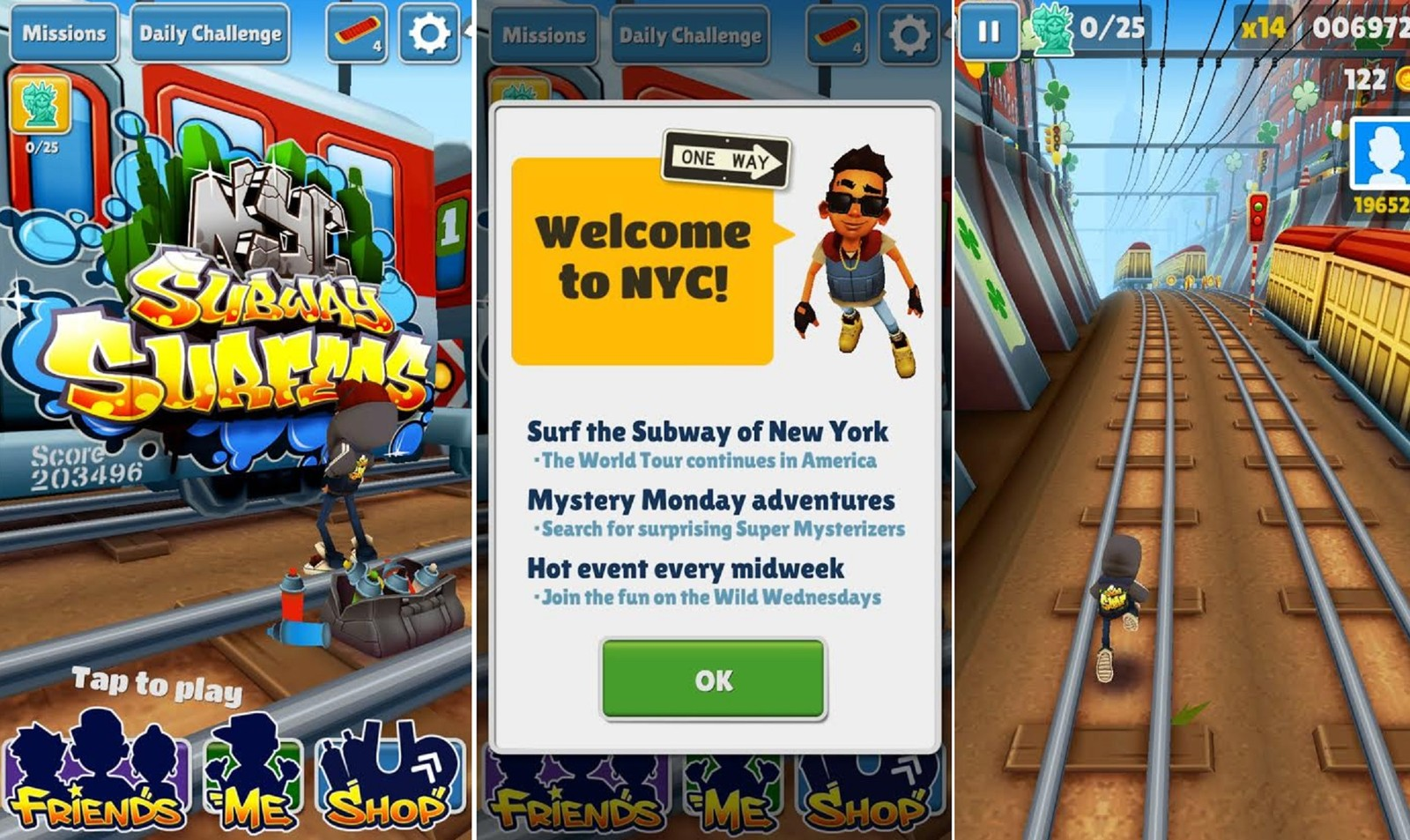 Subway Surfers New York 1.44.0 Mod APK, subway surfers games HD phone  wallpaper