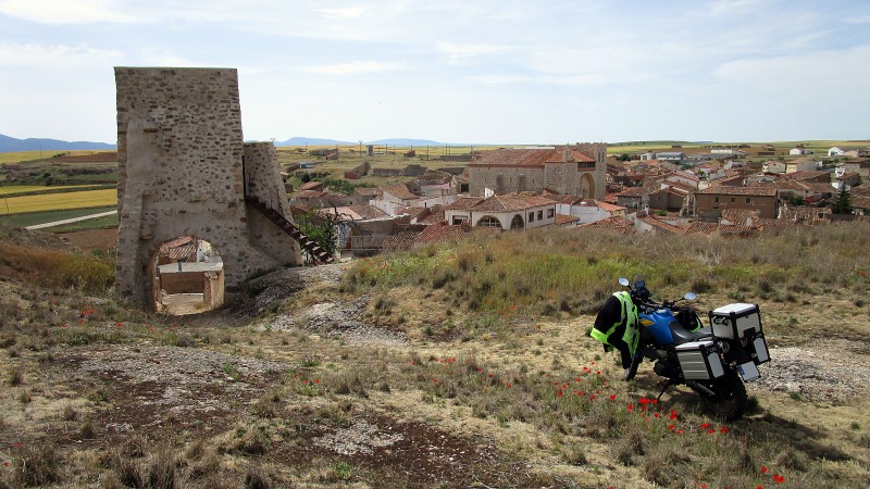 CASTILLOS DE ESPAÑA By Gatho CASTILLO DE LANGA DEL CASTILLO (ZARAGOZA).