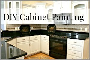 DIY Cabinet Painting