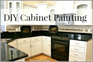 DIY Cabinet Painting