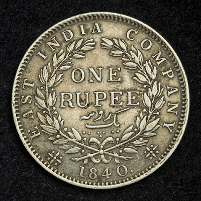 Indian coins collection one rupee silver coin