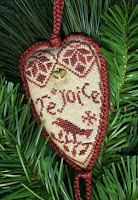 Quaker Rejoice Heart Ornament - $7.00