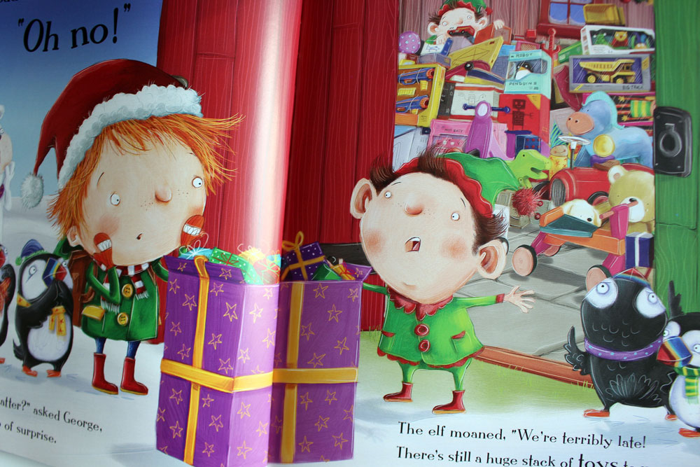 The Bookworm Baby Socks For Santa