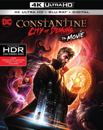Constantine: City Of Demons - The Movie (2018) 2160p HDR BDRip Dual Latino-Inglés [Subt. Esp] (Animación. Fantástico)