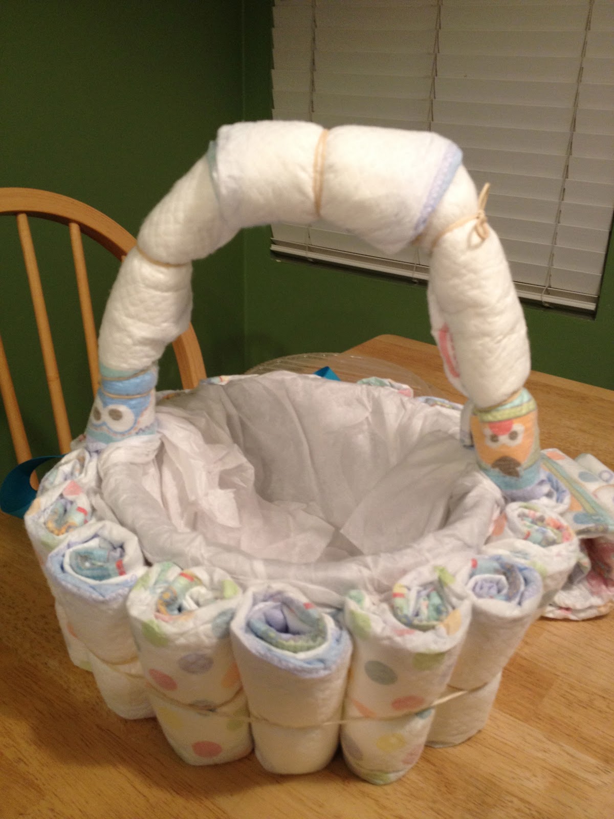Someday-Baby: Diaper Basket Tutorial