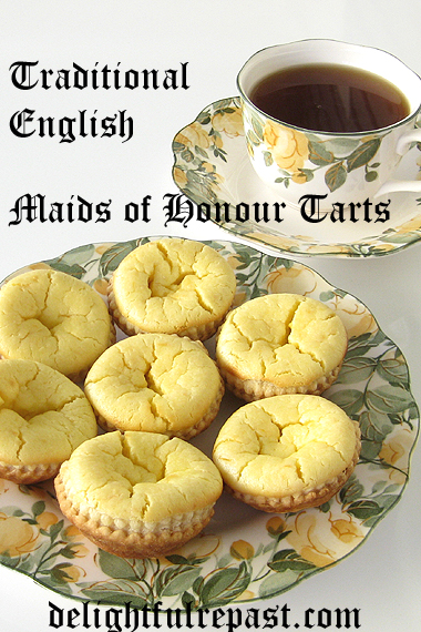 Maids of Honour Tarts - Traditional English Tarts - perfect for your next afternoon tea party / www.delightfulrepast.com