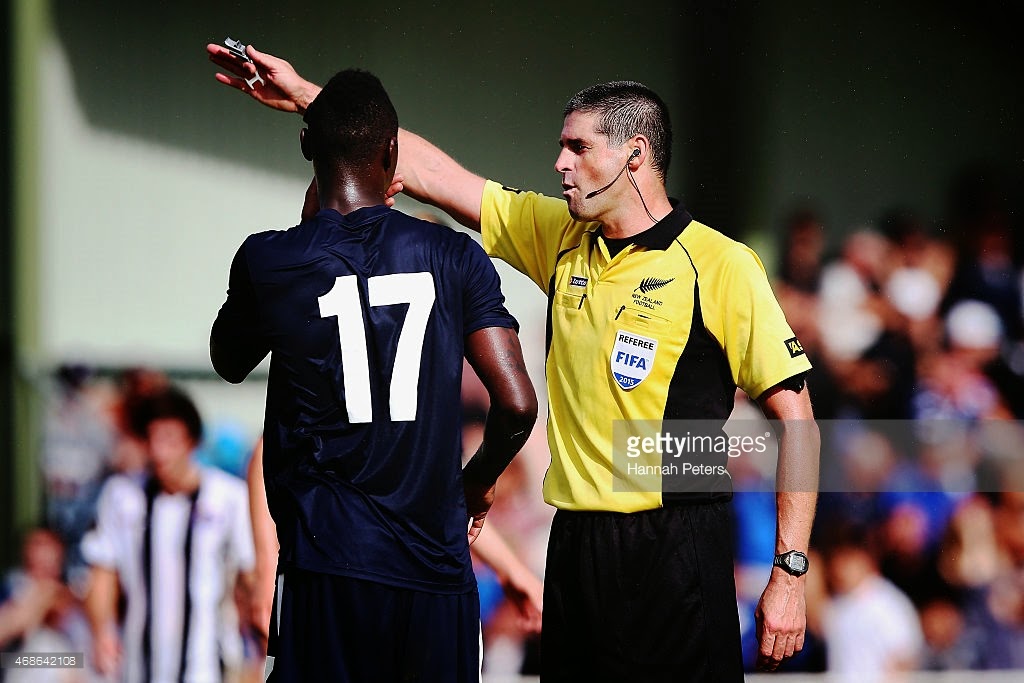 FIFA Referees News New Zealand 201415 ASB Premiership Grand Final