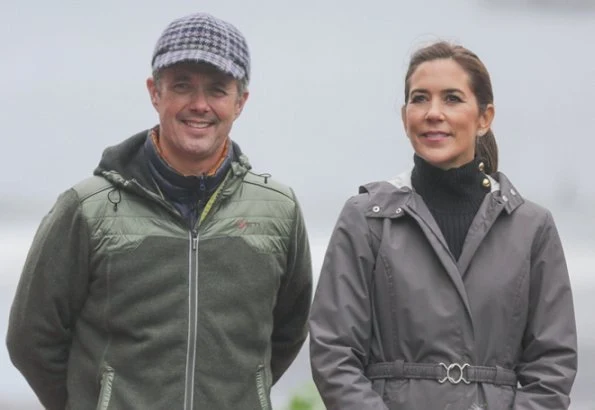 Crown Prince Frederik and Crown Princess Mary took part in a sailing tour to Haldórsvík