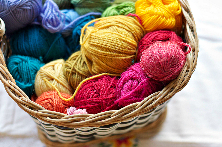 Foxs Lane: The yarn basket