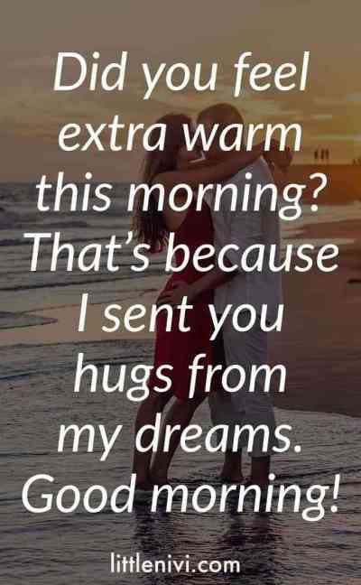 good morning sms with love