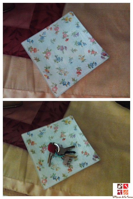 decoupage en cristal