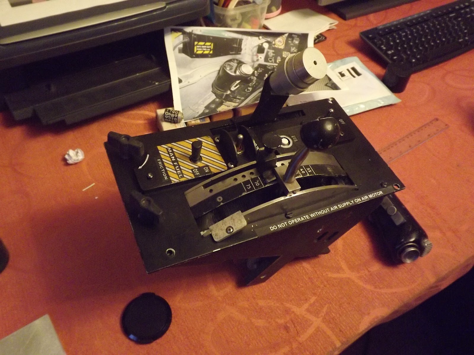 AV8B "Lucy" Throttle Box update...