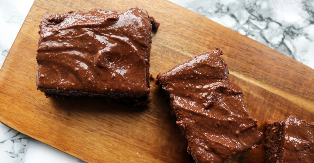 The Best Sweet Potato Brownies with Chocolate Frosting (Deliciously Ella Vegan/Dairy-Free recipe)