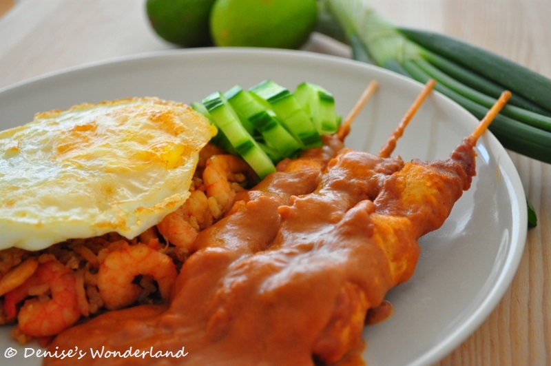 The Perfect Midnight Snacks AH Satay Denise's Wonderland