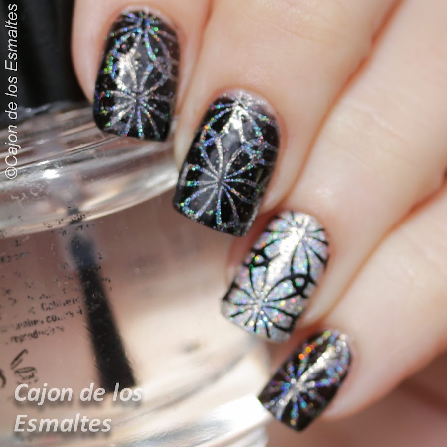 Uñas Caleidoscopio holográficas