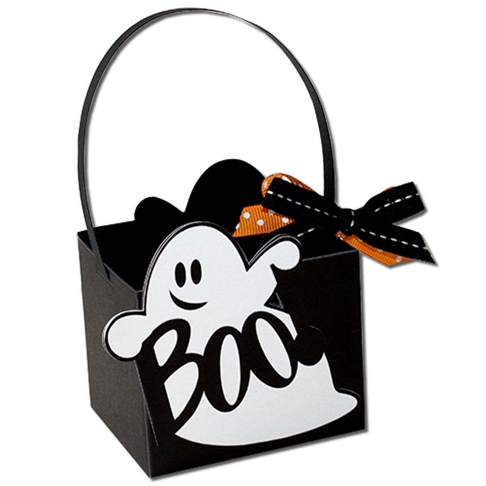 JMRush Designs: Boo Ghost Box with handle