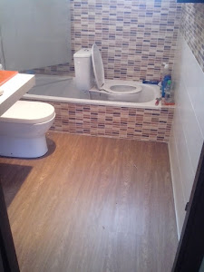 baño vinilo pvc en  calle sol