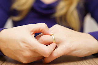 Take off The ring with baby oil Take off The ring with baby oil