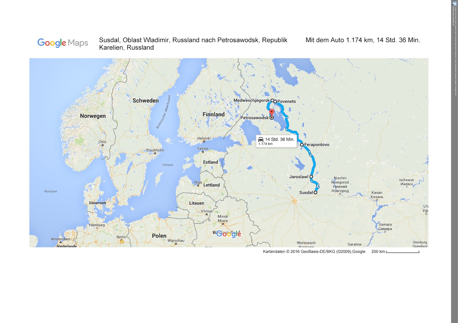 Russland 2016: 14-Ab in den Norden zum Onegasee Russland 2016: 14-Ab in den Norden zum Onegasee