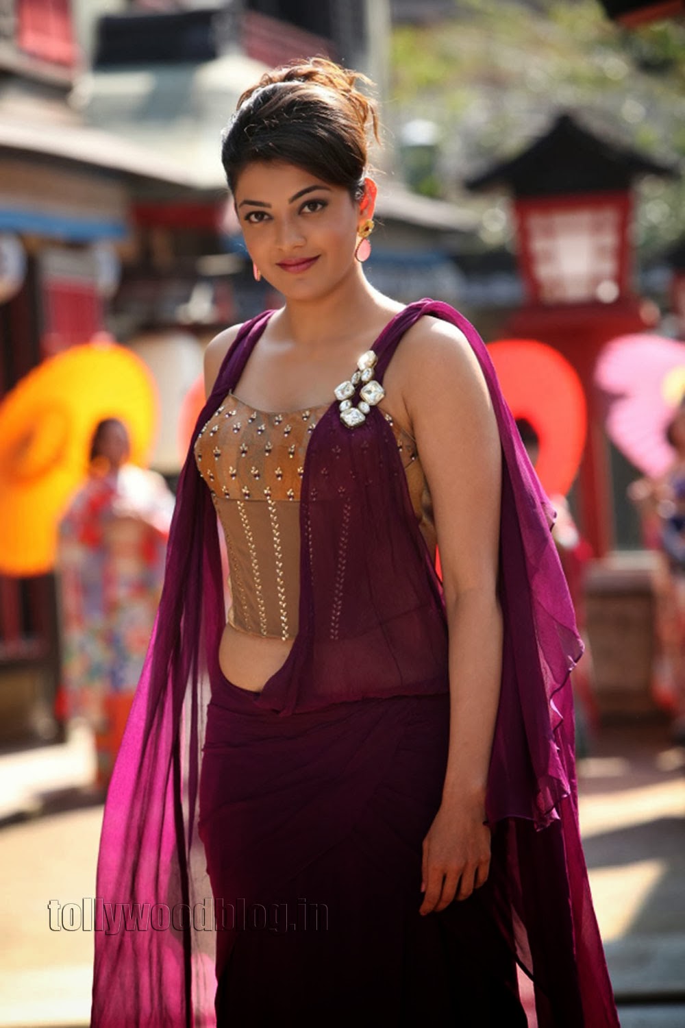 Actress Kajal Agarwal in Jilla Movie | electrihot