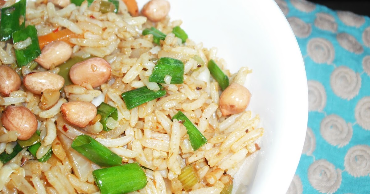 ROSHAN's CUCINA Chilly Fried Rice with Peanuts & Veggies
