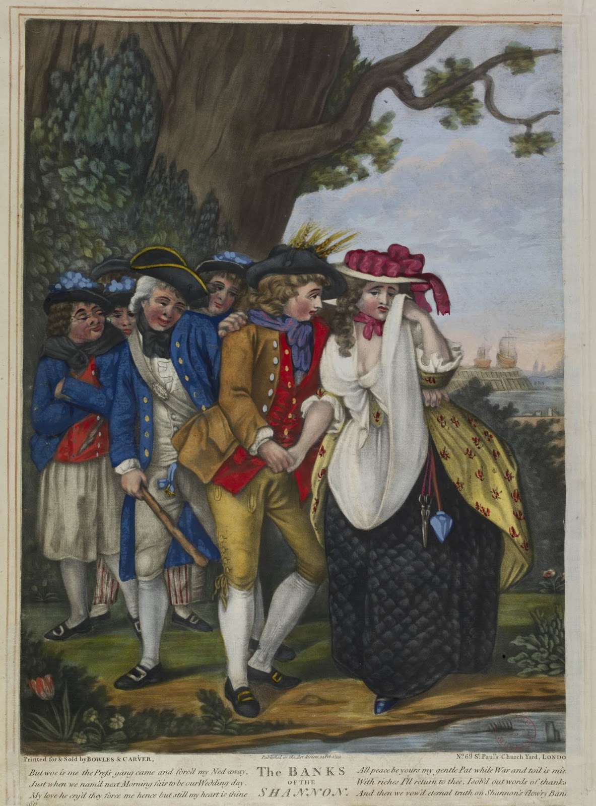 British Tars, 17401790 The Banks of the Shannon, 1787