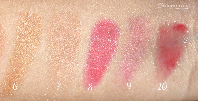 My 10 favorite blushes and bronzers for summer: swatches.
