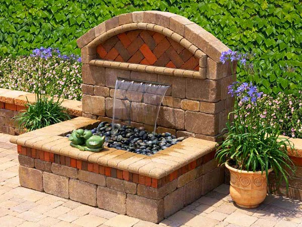 Design Rumah Idaman: Air Mancur Buatan - Membuat Rumah Terasa Sejuk