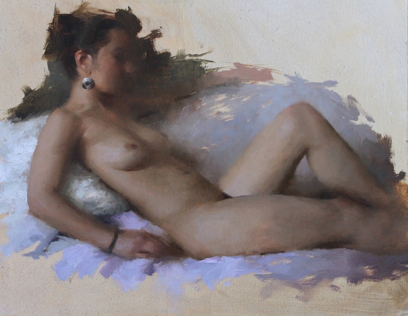 D.W.C. Resting Nude - Painter Joseph Todorovitch - DANCES WI
