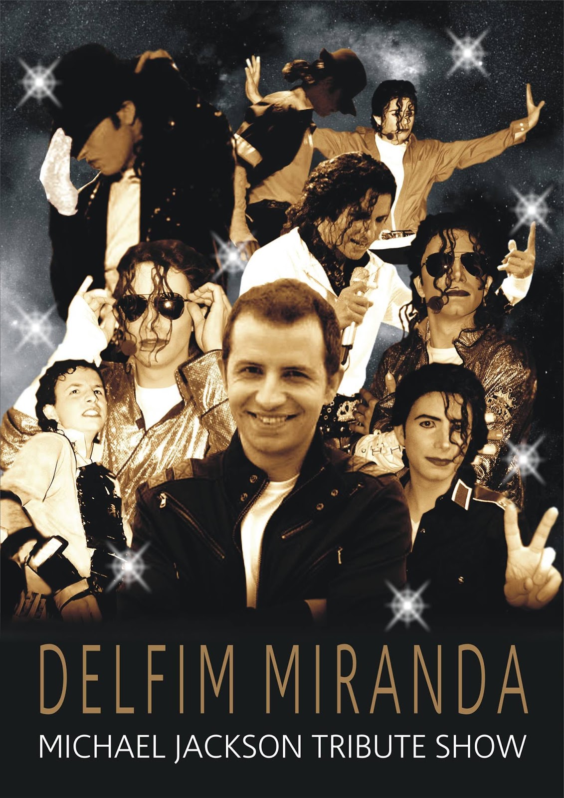 Delfim Miranda - Michael Jackson Tribute Show - Poster by Rui Duarte