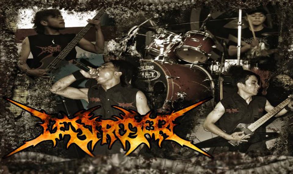 Destroyer Band Death Metal Bandung | ™† Dunia Musik Bawah Tanah