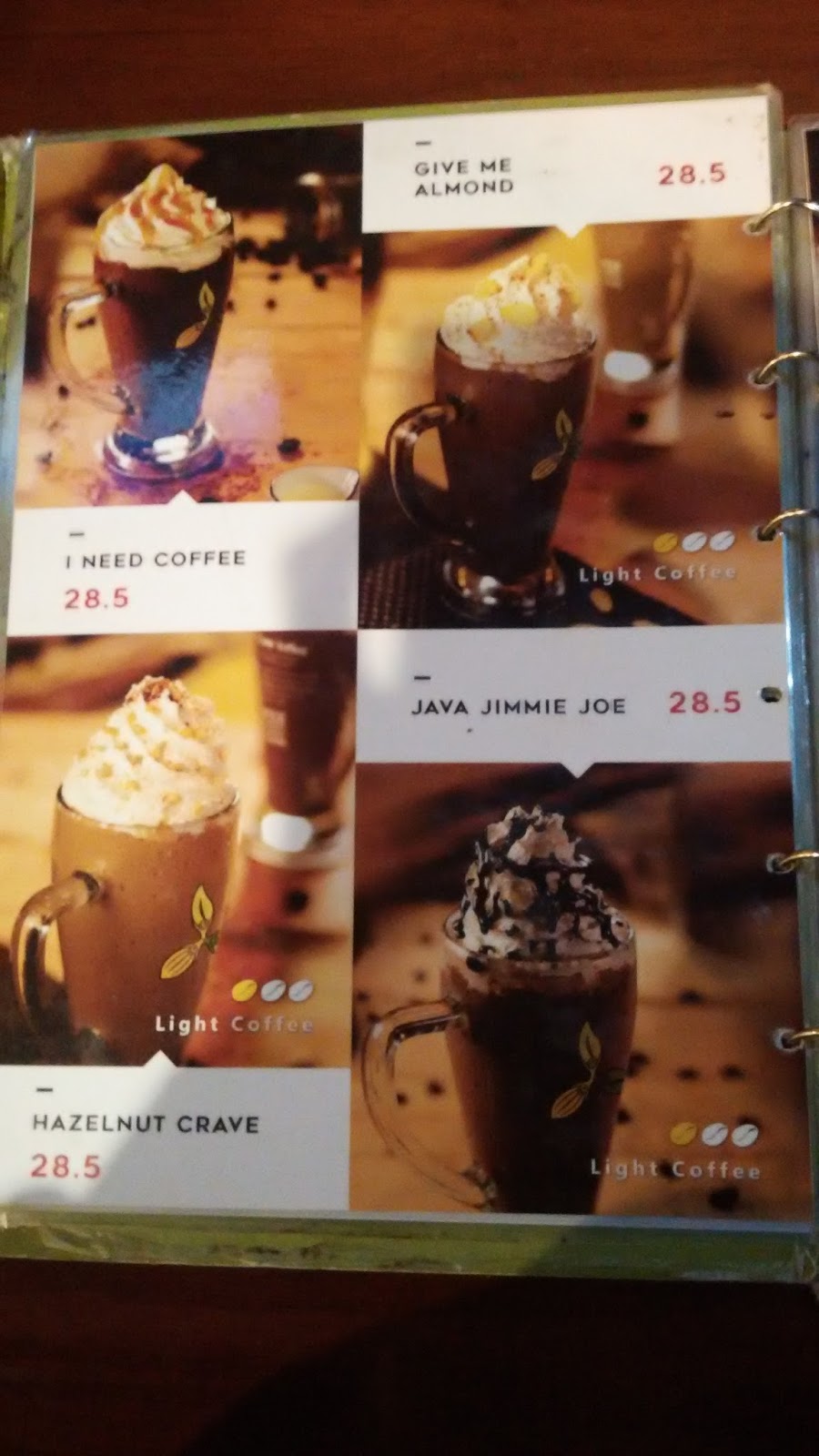 New Formation: DAFTAR HARGA MENU Coffe Toffe Padang