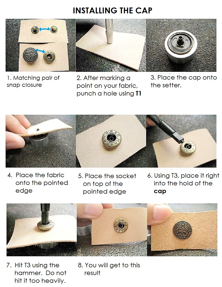 to Story Quilt How to install rivets