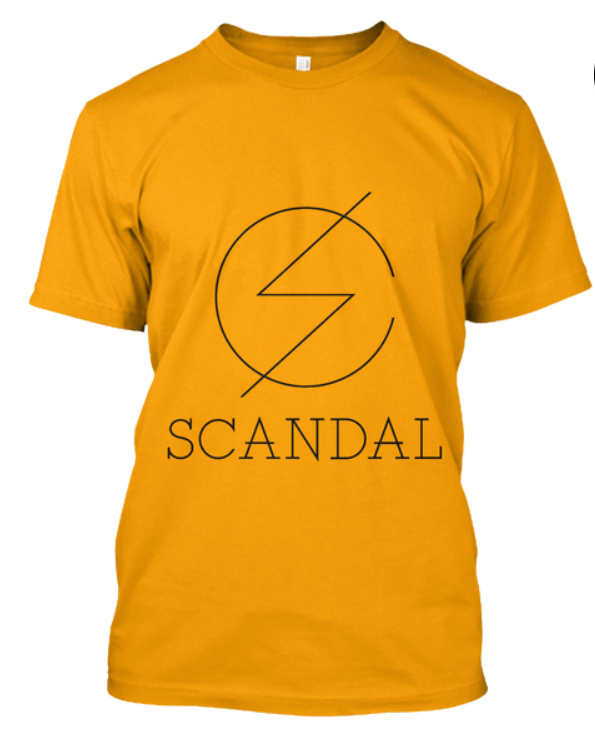 scandal t shirt /gifts for scandal fans