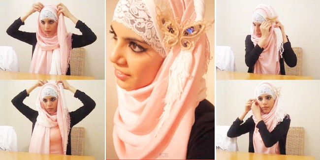 Tutorial Hijab Turban Untuk Kebaya