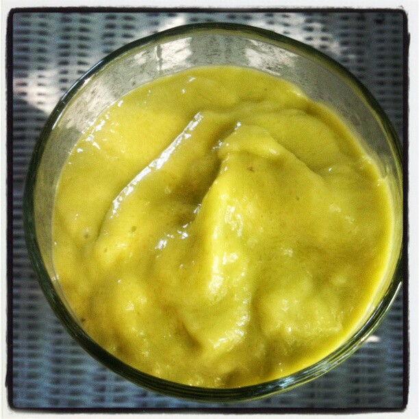So Fit and So Green Avocado, Mango and Banana Puddin'