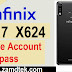 Infinix Hot 7 X624 frp Google Account Reset