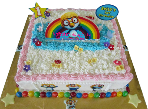 Birthday Cake Edible Image Pororo
