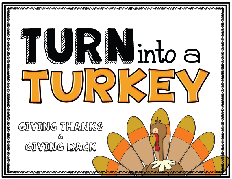 Mrs. Lambrecht's Class Blog Time to Turn into a Turkey!!!!