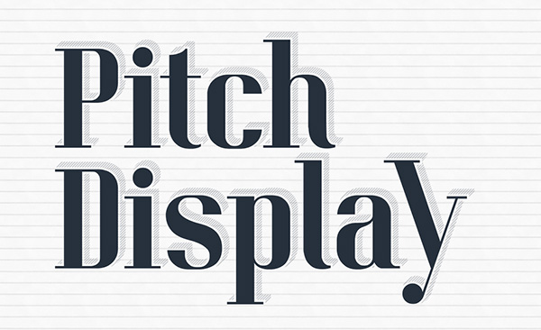 Download Gratis Font Terbaru September 2015 - Pitch Display